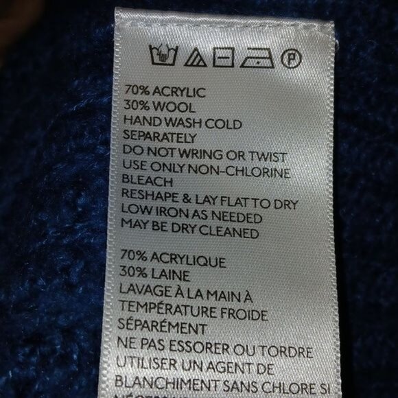 Urban Outfitters Kimchi Blue Teal Button Down Oversized Wool Cardigan - Picture 5 of 5